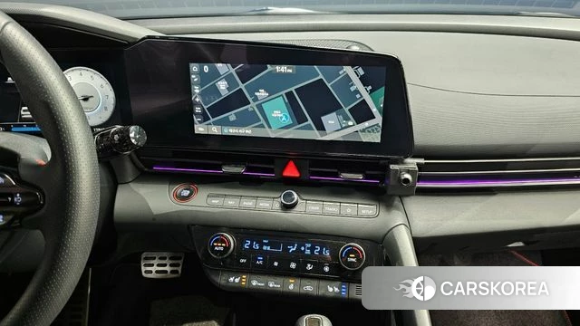 Hyundai The New Avante (CN7) 2023 Серебристо-серый из Кореи, фото 4