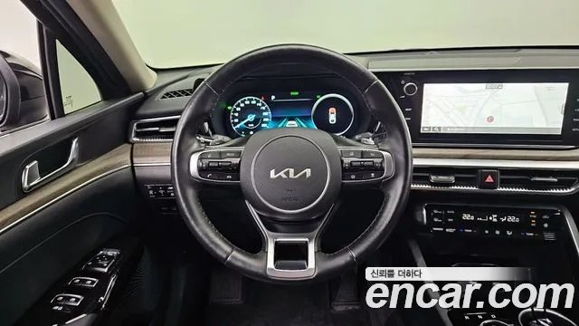 Kia K5 Hybrid 3rd Generation 2021 Черный из Кореи, фото 4