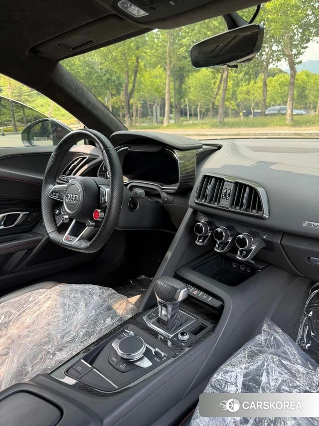 Audi R8 (4S) 2021 Светло-зеленый из Кореи, фото 4