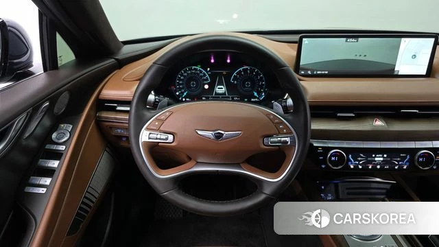 Genesis G80 (RG3) 2022 Синий из Кореи, фото 4