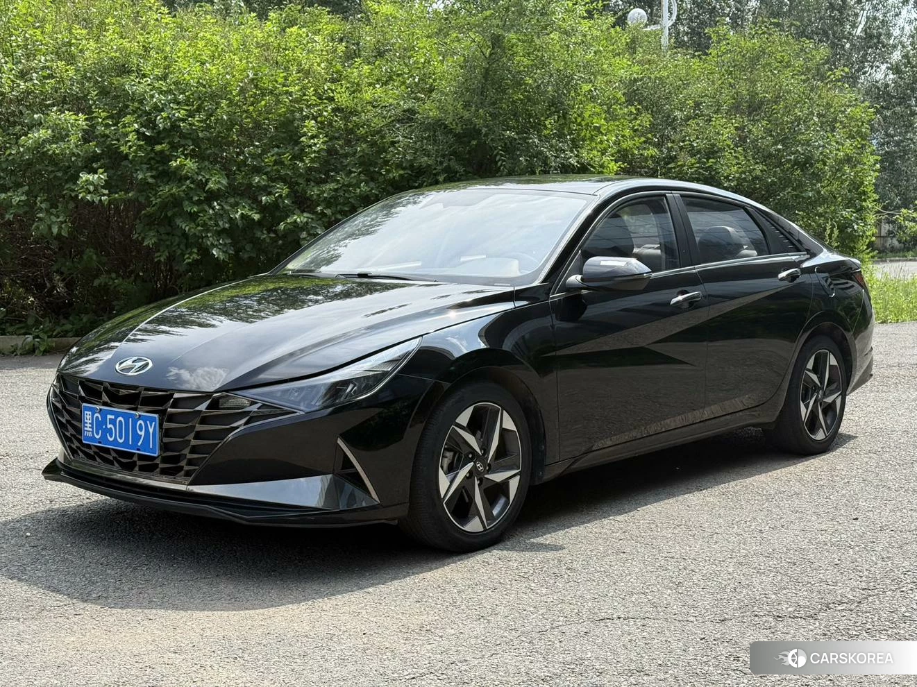Hyundai Elantra 2022 Черный из Китая, фото 4