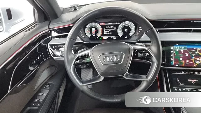 Audi A8 (D5) 2021 Серебряный из Кореи, фото 4