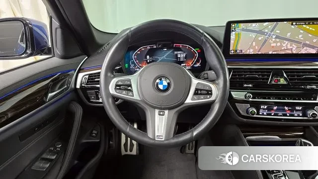 BMW 5 Series (G30) 2021 Синий из Кореи, фото 4