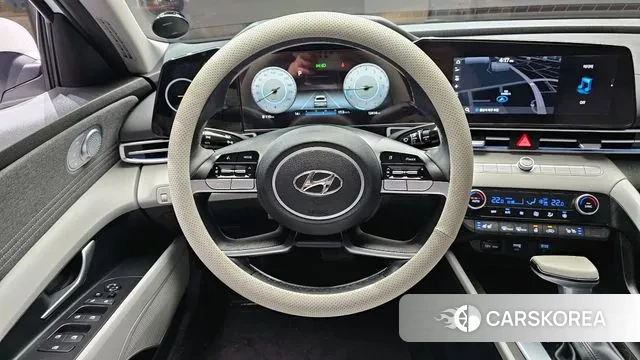 Hyundai Avante (CN7) 2021 Белый из Кореи, фото 4