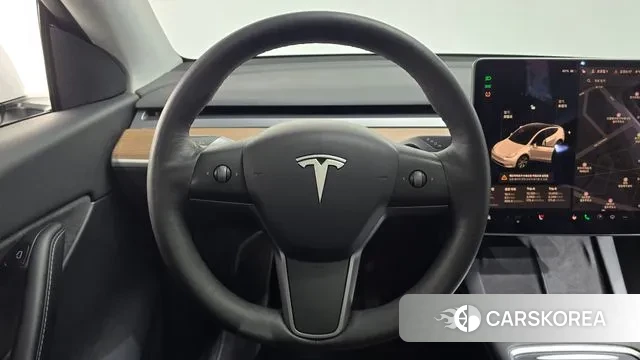 Tesla Model Y 2021 Белый из Кореи, фото 4