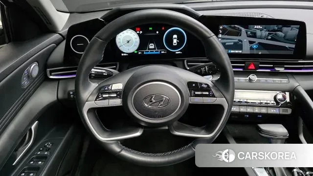 Hyundai Avante Hybrid (CN7) 2020 Белый из Кореи, фото 4