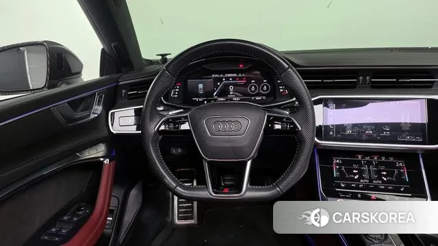 Audi S7 (4K) 2020 Белый из Кореи, фото 4