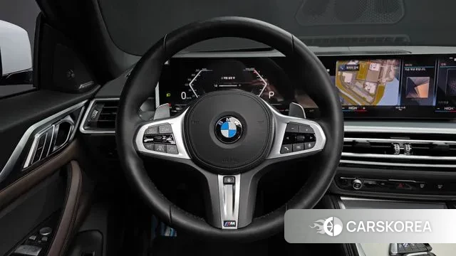 BMW 4 Series (G22) 2024 Светло-серебряный цвет из Кореи, фото 4