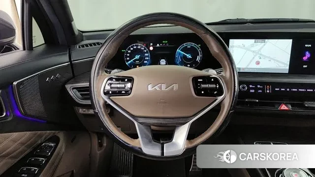 Kia K8 Hybrid 2021 Серый из Кореи, фото 4
