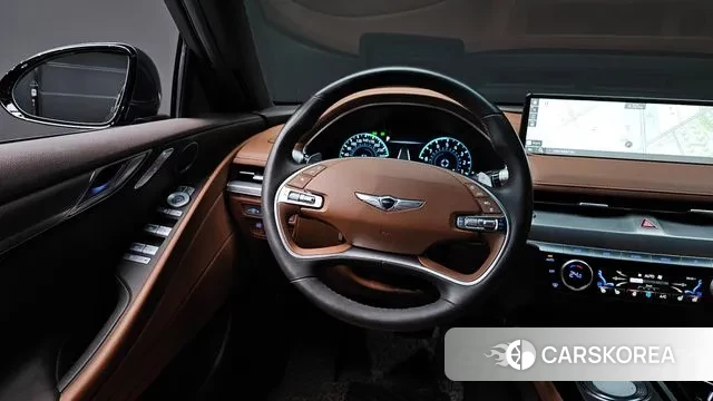 Genesis G80 (RG3) 2022 Синий из Кореи, фото 4