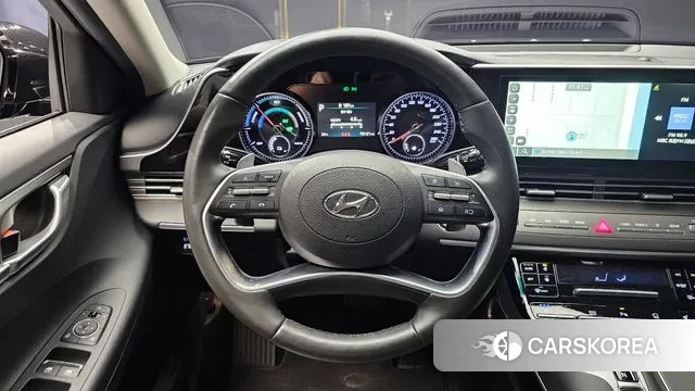 Hyundai The New Grandeur IG Hybrid 2021 Черный из Кореи, фото 4