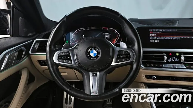 BMW 4 Series (G22) 2021 Черный из Кореи, фото 4