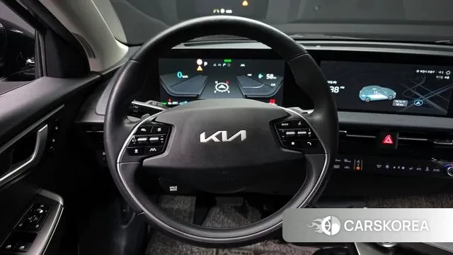 Kia EV6 2022 Черный из Кореи, фото 4