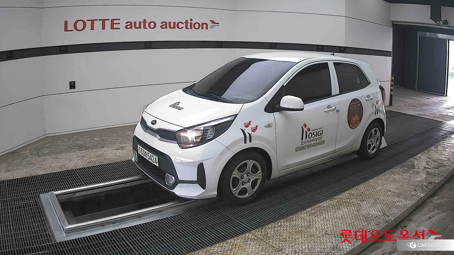 Kia Morning 2021 Clear White из Кореи, фото 4