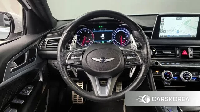 Genesis G70 2018 Белый из Кореи, фото 4