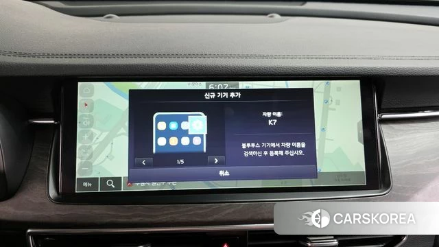 Kia K7 Premier Hybrid 2021 Черный из Кореи, фото 4