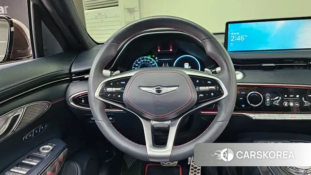 Genesis GV70 2021 Фиолетовый из Кореи, фото 4