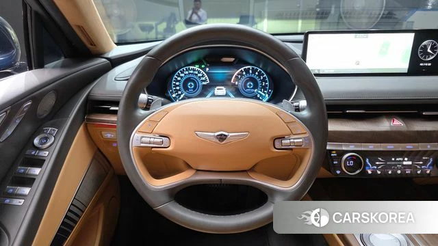 Genesis G80 (RG3) 2020 Синий нефрит из Кореи, фото 4
