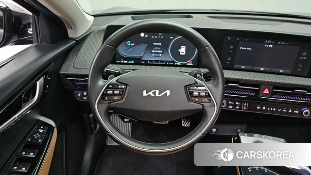 Kia EV6 2022 Черный из Кореи, фото 4