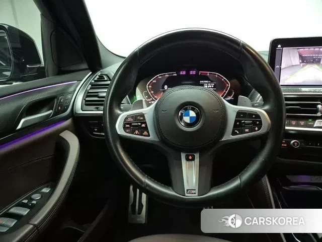 BMW X4 (G02) 2023 Черный из Кореи, фото 4