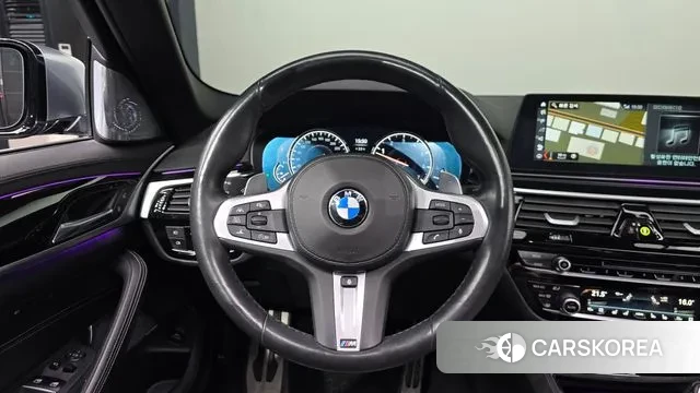 BMW 5 Series (G30) 2018 Серый из Кореи, фото 4