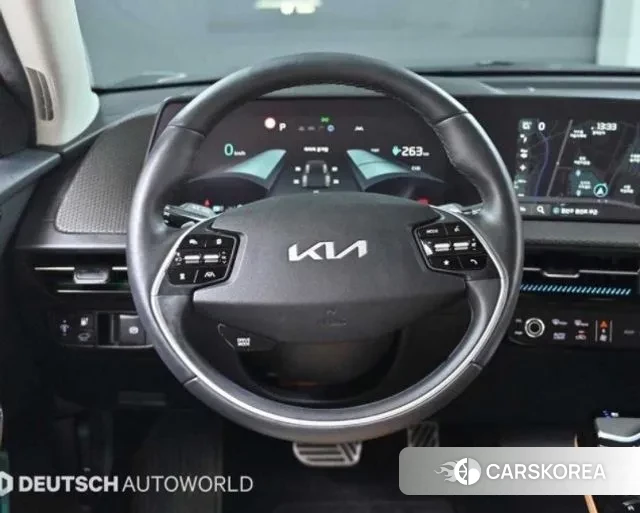 Kia EV6 2022 Черный из Кореи, фото 4