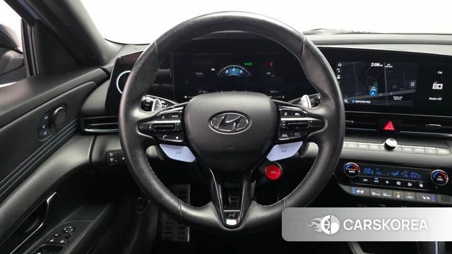 Hyundai Avante (CN7) 2022 Небесно-голубой из Кореи, фото 4