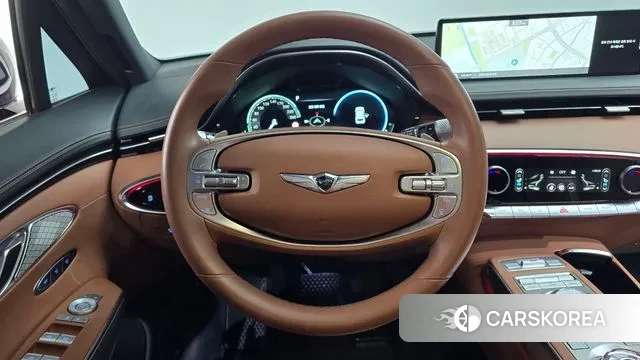 Genesis GV70 2023 Синий из Кореи, фото 4