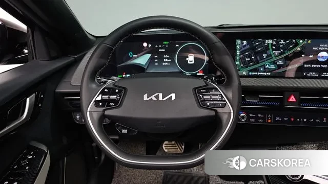 Kia EV6 2022 Синий из Кореи, фото 4