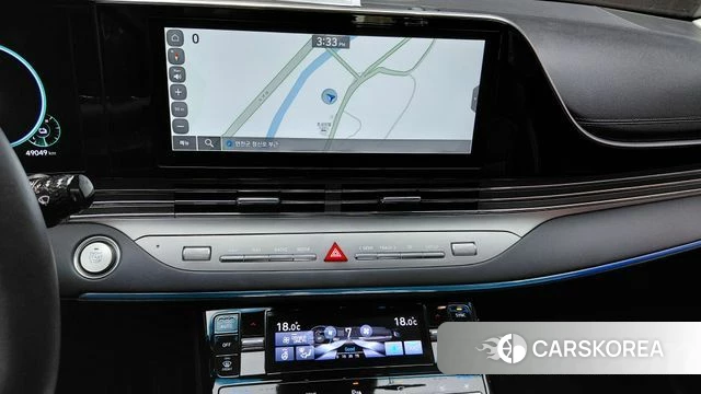 Hyundai The New Grandeur IG Hybrid 2022 Черный из Кореи, фото 4