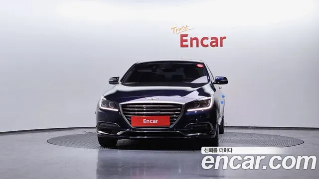 Genesis G80 2018 Синий из Кореи, фото 4