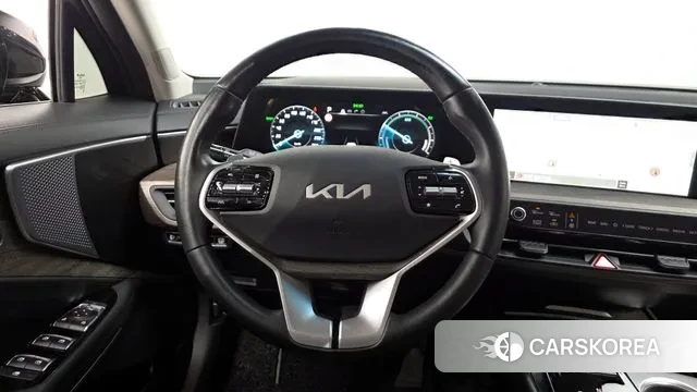 Kia K8 Hybrid 2021 Черный из Кореи, фото 4