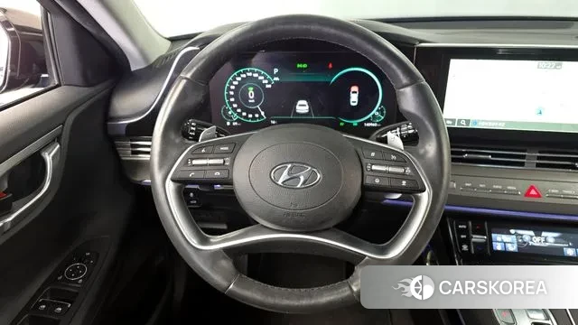 Hyundai The New Grandeur IG Hybrid 2021 Черный из Кореи, фото 4