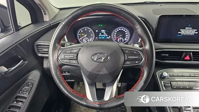 Hyundai The New Santa Fe 2022 Черный из Кореи, фото 4