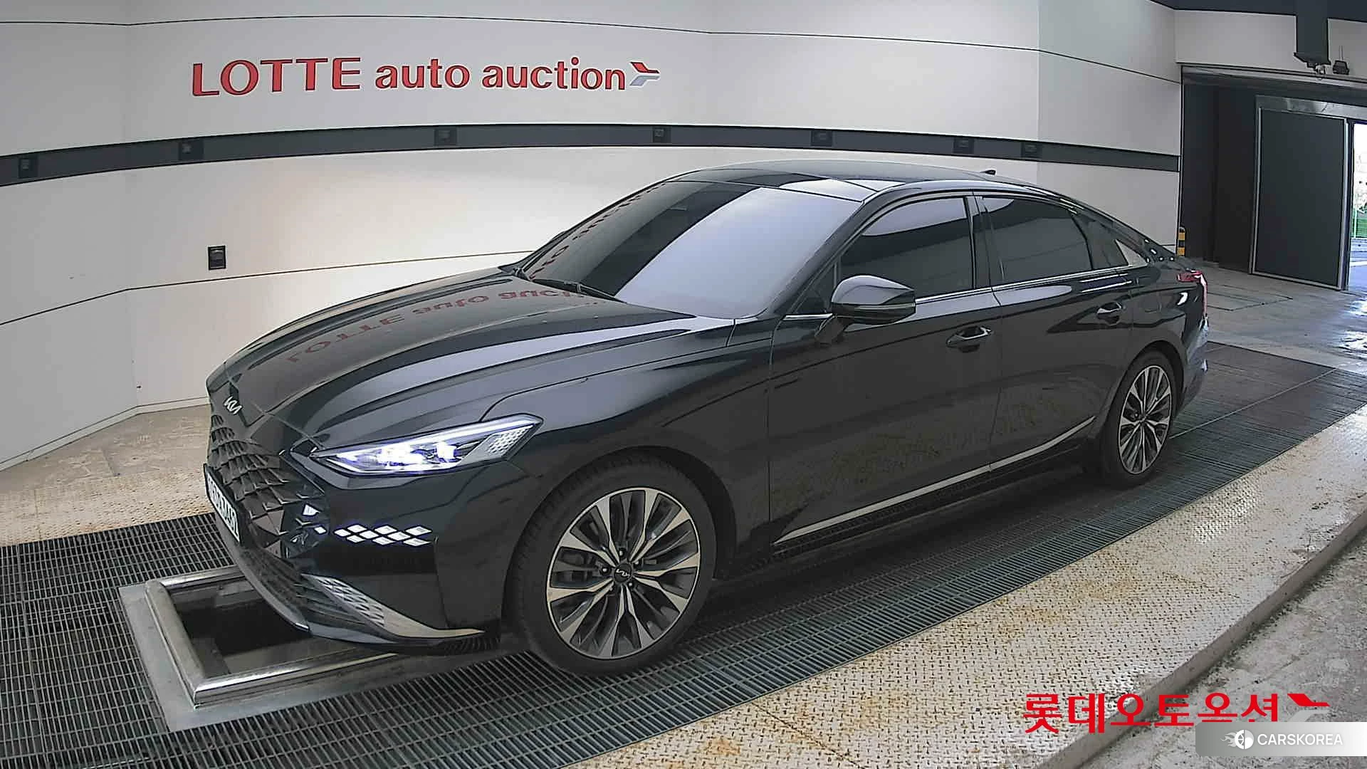 Kia K8 2023 Aurora Black Pearl из Кореи, фото 4