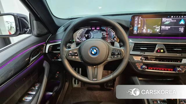 BMW 5 Series (G30) 2023 Черный из Кореи, фото 4