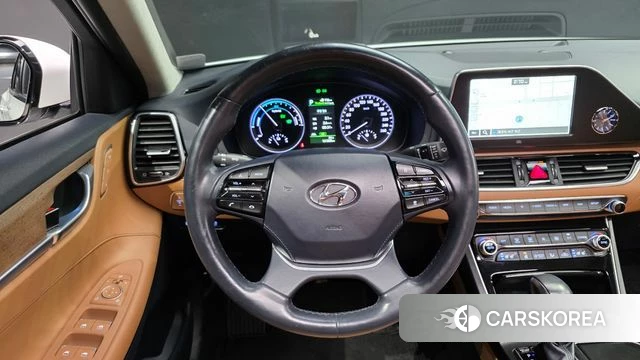 Hyundai Grandeur IG Hybrid 2018 Белый из Кореи, фото 4