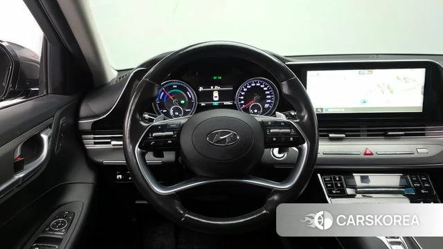 Hyundai The New Grandeur IG Hybrid 2020 Серый из Кореи, фото 4