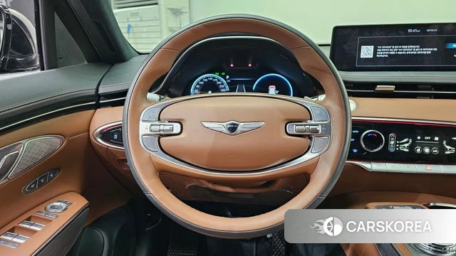 Genesis GV70 2021 Черный из Кореи, фото 4