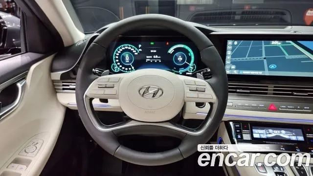 Hyundai The New Grandeur IG Hybrid 2021 Серый из Кореи, фото 4