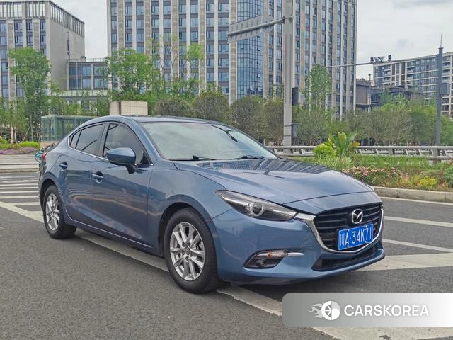 Mazda 3 Angkesaila 2018 Синий из Китая, фото 4