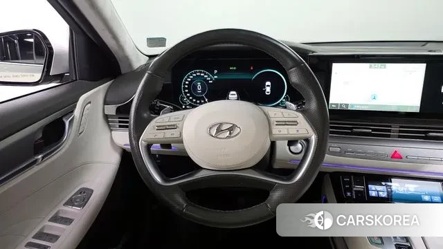 Hyundai The New Grandeur IG Hybrid 2021 Жемчужный цвет из Кореи, фото 4