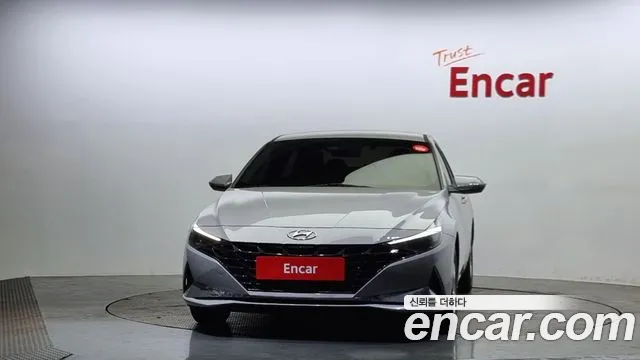 Hyundai Avante (CN7) 2021 Серебристо-серый из Кореи, фото 4