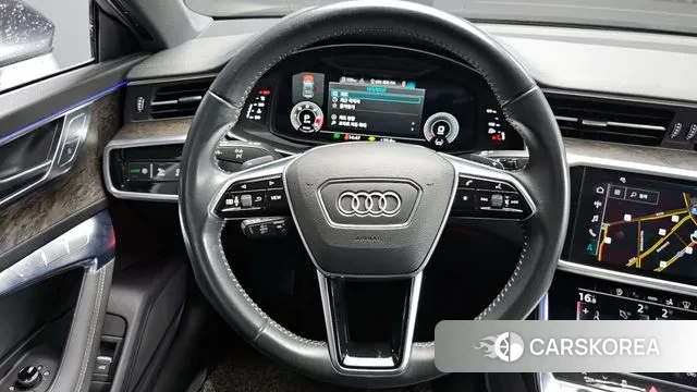 Audi A7 (4K) 2021 Серый из Кореи, фото 4