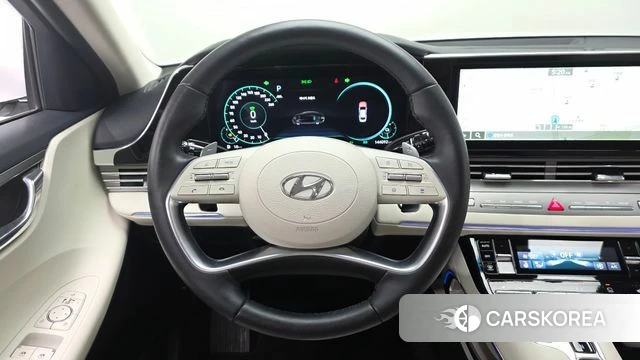 Hyundai The New Grandeur IG Hybrid 2022 Белый из Кореи, фото 4