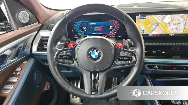 BMW XM (G09) 2023 Небесно-голубой из Кореи, фото 4