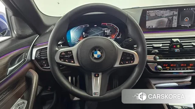 BMW 5 Series (G30) 2020 Синий из Кореи, фото 4