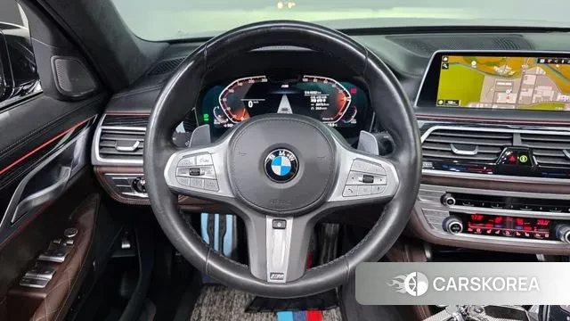 BMW 7 Series (G11) 2021 Черный из Кореи, фото 4