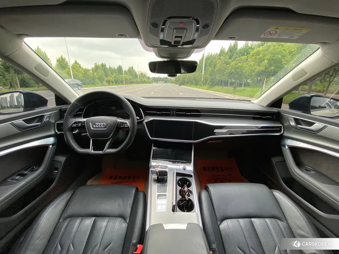 Audi A7 2019 Yellow/orange из Китая, фото 4