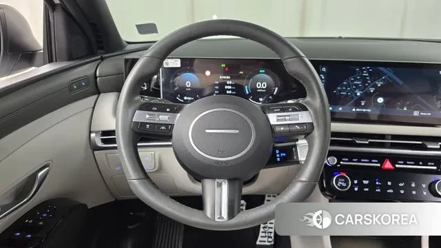 Hyundai The New Tucson Hybrid (NX4) 2024 Белый из Кореи, фото 4